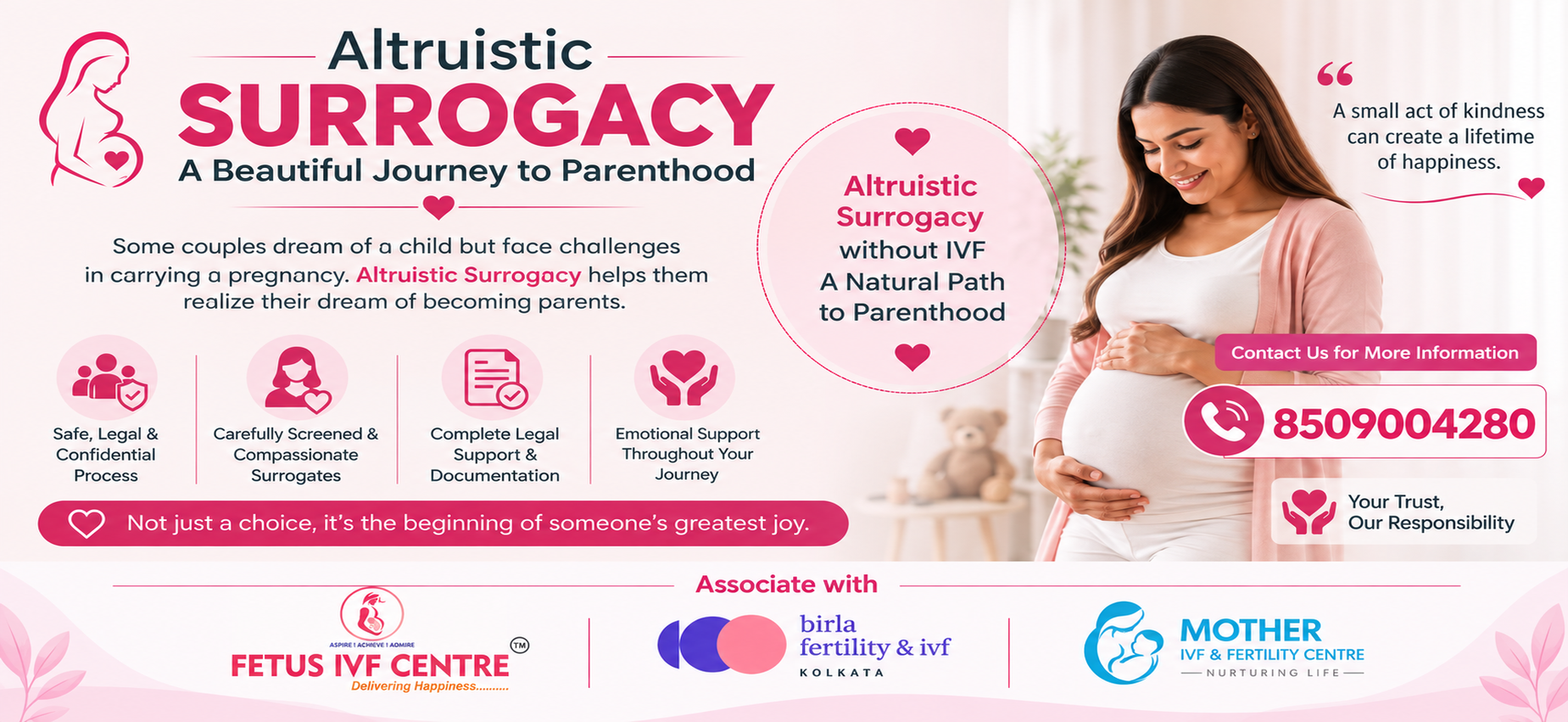 Altruistic Surrogacy Angel IDC IVF Siliguri Mobile Responsive